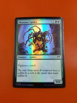 1x Skysnare Spider | FOIL | Commander Masters | MTG Magic Cards - Image 3