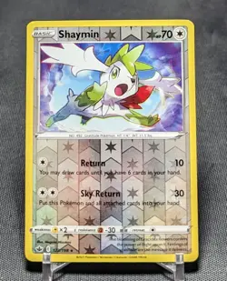 Shaymin Rare Reverse Holo 2021 Pokemon TCG Chilling Reign Card #123/198 - Image 1