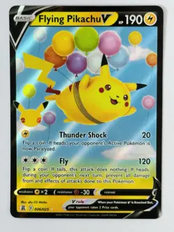Flying Pikachu V 006/025 Celebrations Ultra Rare Holo Pokemon TCG Card NM - Image 1