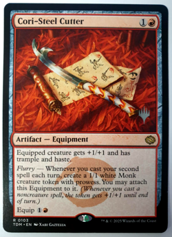 Cori-Steel Cutter - Promo Rare - MTG: Tarkir Dragonstorm - NM 0103 - Image 1