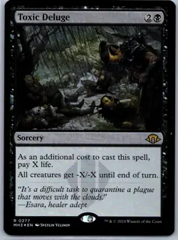 Magic_the_gathering Modern Horizons 3 #277 Toxic Deluge Foil .V04 - Image 1