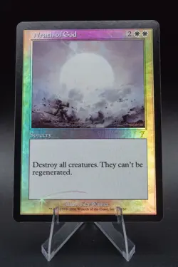 Wrath of God: 2001 Magic the Gathering - 7th Edition Foil - Image 1