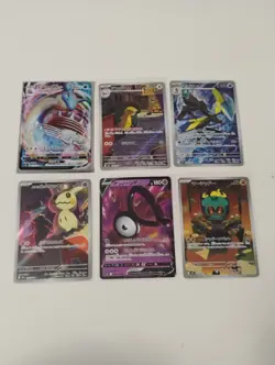 Pokemon Japanese Inteleon Marshadow Gumshoos AR-Lapras VMAX-Full Art Holo Cards - Image 1