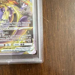 Pokemon TCG Mewtwo VSTAR GG44/GG70 Crown Zenith Ultra Rare Full Art Holo PSA 10 - Image 5