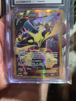 CGC 8.5 Alakazam EX 2016 Fates Collide 125/124 Secret Rare,Holo Pokemon Card - Image 3