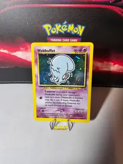 Pokemon TCG | Wobbuffet - 16/75 | Holo | Neo Discovery 2001 | Vintage HOLO BLEED - Image 1