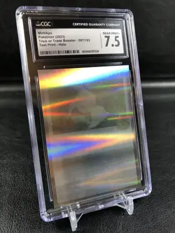 TEST PRINT - Mimikyu 097/198 - Trick Or Trade - Holo - 2023 - Pokemon TCG - Image 4