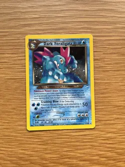 Pokemon Dark Feraligatr 5/105 Neo Destiny Holo - MP - Image 1