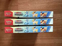 Pokemon TCG SV8.5 Prismatic Evolutions Poster Collection Box Factory Sealed x3 - Image 2