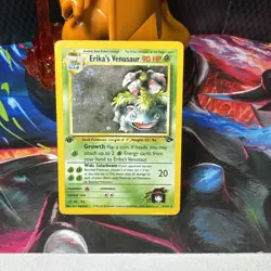 Erika's Venusaur 4/132 Holo 1st Edition - Gym Challenge - Pokemon TCG Vintage - Image 1