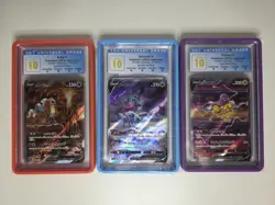 CGC PERFECT 10 SET ENTEI SUICUNE RAIKOU V 213 215 218 SAR VSTAR UNIVERSE POKEMON - Image 1