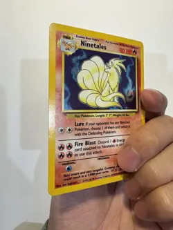 Pokemon TCG Ninetales Base Set 12/102 Holo Unlimited Holo Rare NM - Image 3