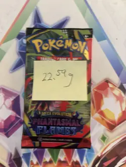 Very Heavy! 22.59g Pokemon TCG ME Phantasmal Flames Pack Sealed! - Image 2