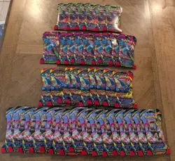 Pokemon Phantasmal Flames Sleeved Booster Pack Lot of 40 - Image 1
