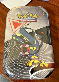 SEALED Pokemon Unova Mini Tin - Scarlet & Violet: 2 Booster Packs- BB, WF - Image 1