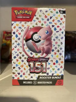 Pokemon TCG 151 Booster Bundle 6 Booster Packs Of 151 Sealed MINT Condition - Image 1