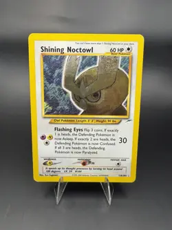 Pokemon TCG - Shining Noctowl 110/105 - Neo Destiny Holo Unlimited Secret Rare - Image 1
