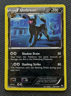 Pokemon Umbreon 60/108 Dark Explorers Reverse Holo - NM - Image 2