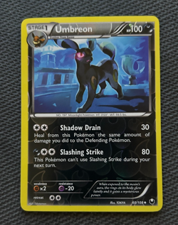 Pokemon Umbreon 60/108 Dark Explorers Reverse Holo - NM - Image 3
