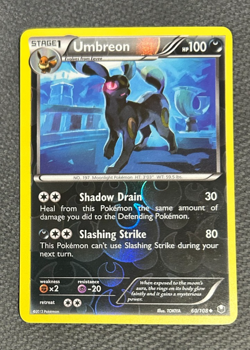 Pokemon Umbreon 60/108 Dark Explorers Reverse Holo - NM - Image 5