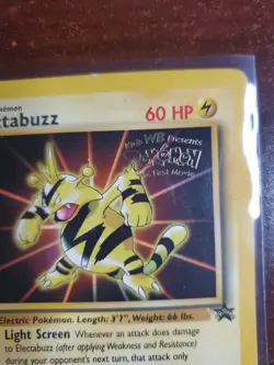 Electabuzz - 2 - Promo (WB) - Pokemon Wizards Black Star Promos LP - Image 2