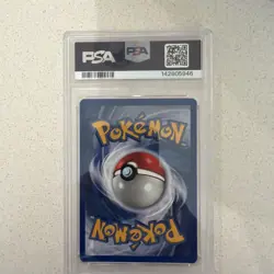 1999 Pokemon Jungle Jolteon Rare Unlimited Holo PSA 7 - Image 2