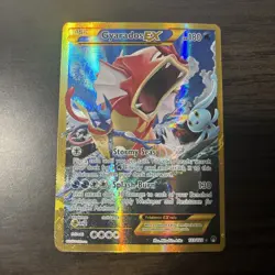 Pokemon TCG Gyarados EX 123/122 XY Breakpoint 2016 Secret Full Art Ultra Rare - Image 1