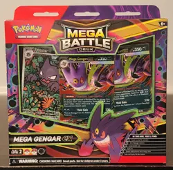 Pokemon TCG Mega Battle Deck Mega Gengar Ex Haunter(Factory Sealed) - Image 1