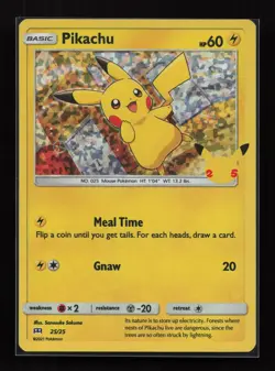Pikachu 25/25 McDonald's Collection 2021 Pokemon Near Mint - Image 1