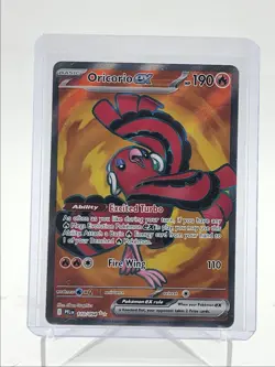 ORICORIO EX 2025 POKEMON PHANTASMAL FLAMES ULTRA RARE 110/094 Q5542 - Image 1