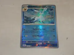 2025 Pokemon TCG SV Prismatic Evolutions #025 Glaceon MASTER BALL REVERSE HOLO R - Image 1