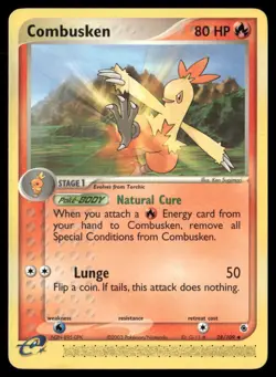 Combusken #28/109 Ruby and Sapphire Pokemon (1N) - Image 1