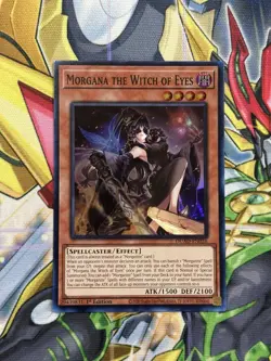 Yugioh Morgana the Witch of Eyes Super Rare DUAD - Image 1