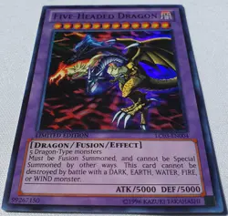 Yugioh 1x Five-Headed Dragon LC03-EN004 Ultra Rare Limited Edition Near Mint - Image 4