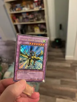 Yu-Gi-Oh! TCG Gaia the Dragon Champion Fusion Secret Rare LOB-125 2600 ATK 2100… - Image 2