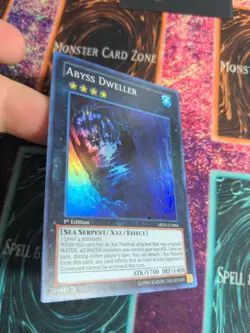 Yu-Gi-Oh! Abyss Dweller ABYR-EN084 1st Edition Super Rare NM - Image 2