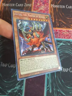 Yu-Gi-Oh! Alpha, the Master of Beasts PHRA-EN023 Secret Rare 1st Edition NM a1/ - Image 2
