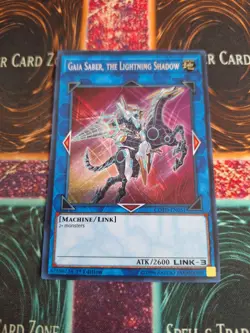 Yu-Gi-Oh! Gaia Saber, the Lightning Shadow COTD-EN051 Secret Rare 1st Edition NM - Image 1