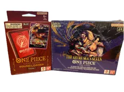 One Piece Eng OP14-EB04 Booster Box Sealed w/ SL-01 Monkey D. Luffy Promo - Image 1
