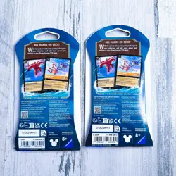 Lot of 2 Disney Lorcana Azurite Sea Booster Packs Trading Card Game NIP - Image 2