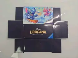 Disney Lorcana Winterspell League Promo Card Storage Box New - Image 1