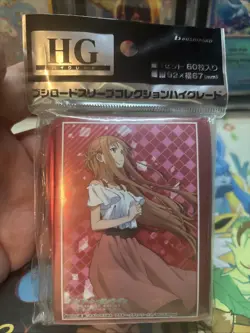 Bushiroad HG Vol.2035 Sword Art Online Asuna Sleeves 60 Ct New Sealed - Image 4