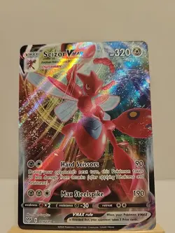 Pokemon Card - Scizor VMAX Darkness Ablaze 119/189 Ultra Rare NM - Image 1