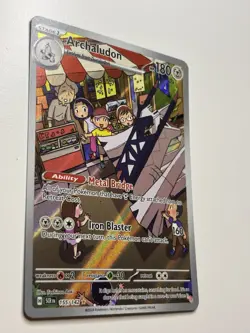 Archaludon 155/142 - Stellar Crown Illustration Rare Holo - Pokemon TCG Card NM - Image 2