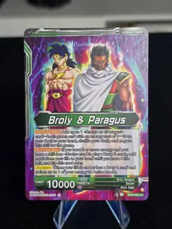 Dragon Ball Super Card Game SS Broly Devil of Destruction BT22-055 Holo Rare NM - Image 2