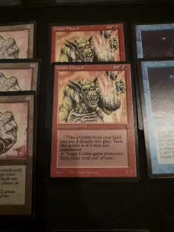 11 Cards MAGIC THE GATHERING VINTAGE THE DARK LOT Preacher Goblin Wizard More - Image 4