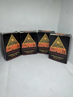 4-UnLIMITED STARTER SET 1995 Illuminati INWO Card Game New World Order - Image 1