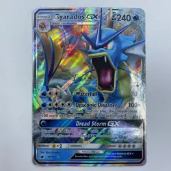Gyarados GX 18/111 Crimson Invasion Holo Pokemon TCG Card HP Rare - Image 1