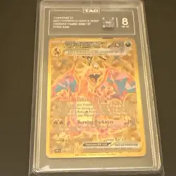 Charizard ex 228/197 Obsidian Flames Hyper Rare Holo TAG 8 Pokemon Card 2023 - Image 1