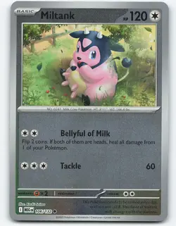 Miltank #106/132 Reverse Holo Pokemon Card ME01: Mega Evolution - Image 1